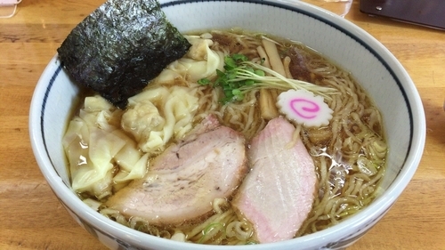 「ワンタン麺」@中華そば屋 佐藤の写真