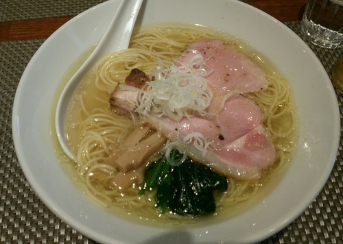 「旨味鶏だし（塩）　800円」@生粋 花のれんの写真