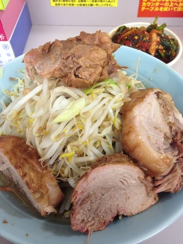 「小ラーメン 豚マシマシ ニラキムチ」@立川マシマシ 足利総本店の写真