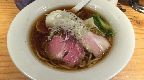 「味玉醤油そば」@麺処 篠はらの写真