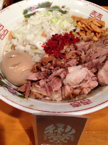 「「限定」牛脂カレーそば」@ファットンの写真