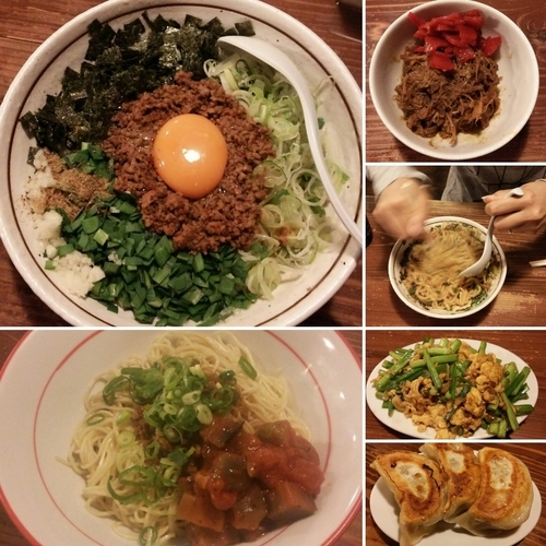 「まぜそば052 780円　カレー豚ほぐし200円」@麺 酒 やまのの写真