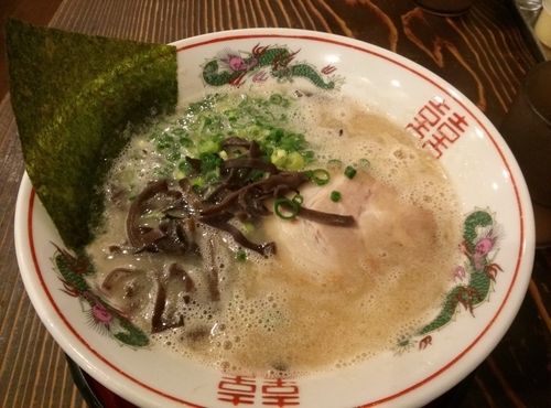 「白潮豚骨」@節の写真