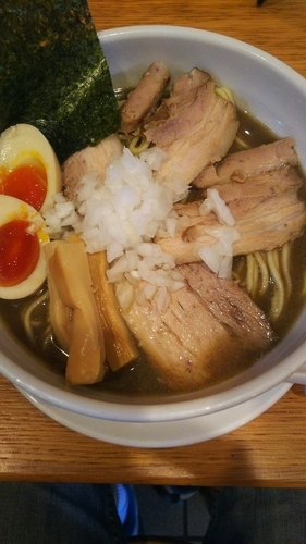 「特煮干しそば(並)」@煮干そば とみ田の写真