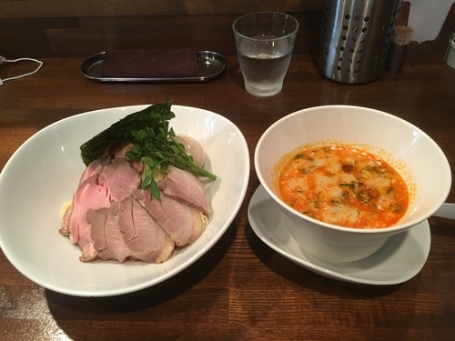 「坦々つけ麺＋チャーシュー＋味玉」@創作麺工房 鳴龍の写真
