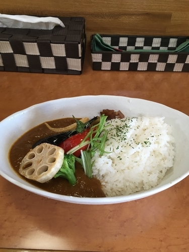 「野菜カレー　864円」@カリーショップリングスの写真