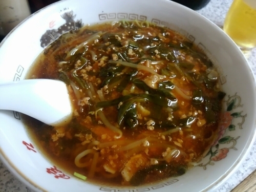 「スタミナラーメン450円+ビール」@娘々 北浦和店の写真