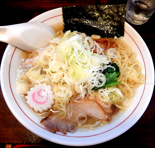 「塩＋葱（800円）」@オランダ亭の写真