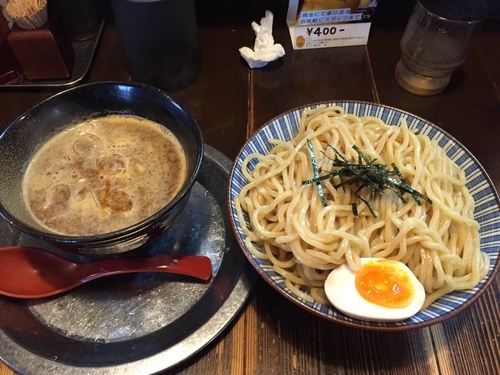 「辛つけ麺」@夜鳴き軒の写真
