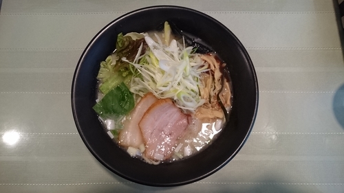 「白美人ねぎらぁめん（￥950）」@胡心房の写真