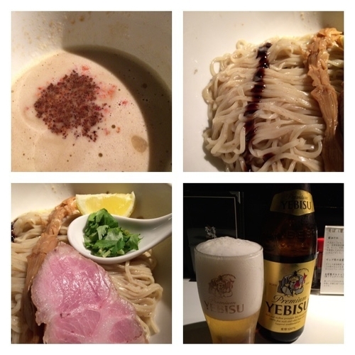 「つけそば(醤油) 900円」@SOBAHOUSE金色不如帰の写真