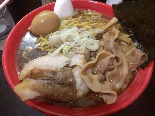 「悪魔 大盛り ¥700、¥100」@一条流がんこ総本家分家四谷荒木町の写真