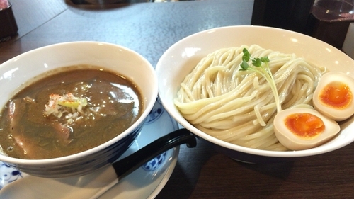 「濃厚つけ麺」@らぁ麺 紫陽花の写真