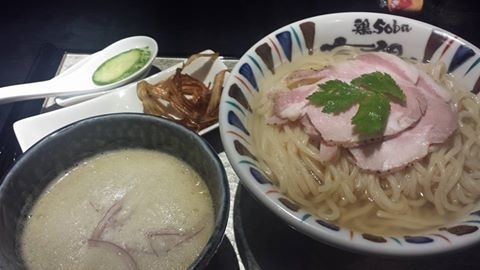 「鶏つけそば大」@鶏soba 座銀 南船場にぼし店の写真