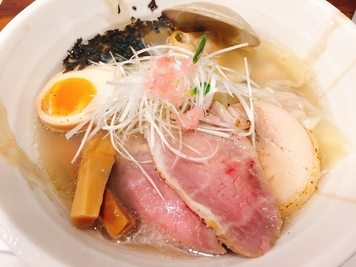 「特製 汐そば」@海坂屋の写真