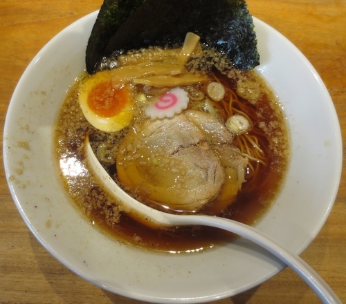 「醤油ラーメン　790円　※3店舗限定」@一風堂 高田馬場店の写真