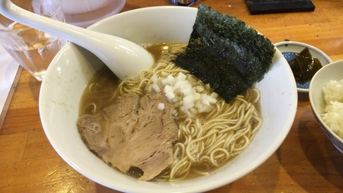 「煮干しそば」@煮干しそば 暁の写真