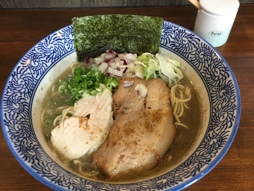 「濃厚煮干し中華蕎麦」@煮干し中華蕎麦 山崎の写真