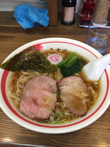 「中華そば そぼろご飯」@青竹平打ち中華そば 麺壱吉兆の写真