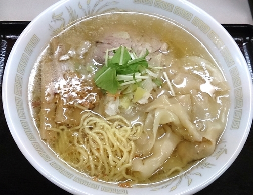 「塩ワンタンメン」@支那そば一麺 下広岡店の写真