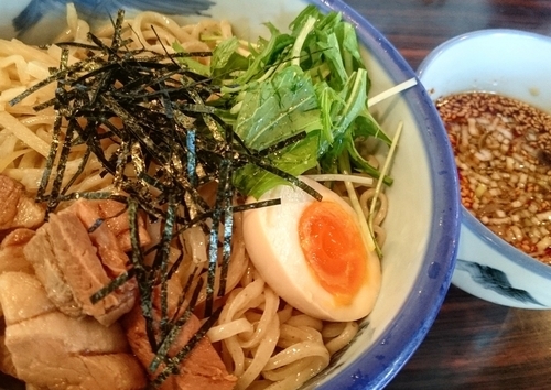 「つけ麺大盛り」@AFURI 原宿店の写真