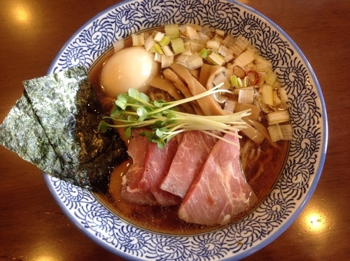 「特製中華そば　醤油」@麺処 いぐさの写真