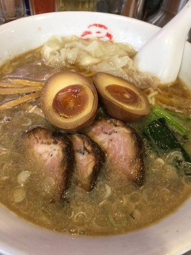 「まるきそば小+チャーハン小」@中華そば まるきの写真