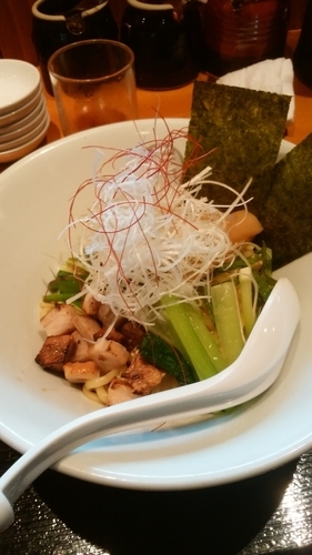 「我馬流油そば」@博多らーめん 我馬 三篠本店の写真