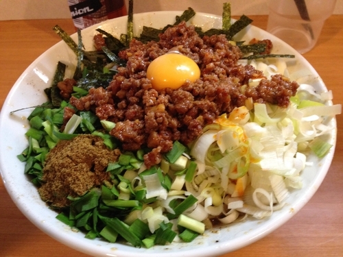 「「限定」台湾混ぜそば」@豚星。の写真