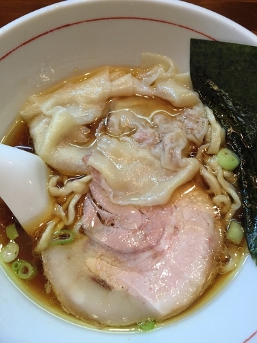 「ちゅるりんわんたんめん」@らーめん かねかつの写真