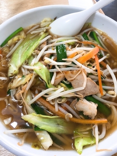 「野菜らーめん」@手打ちらーめん 金龍の写真