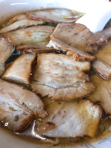 「肉そば 塩」@梅喜の写真