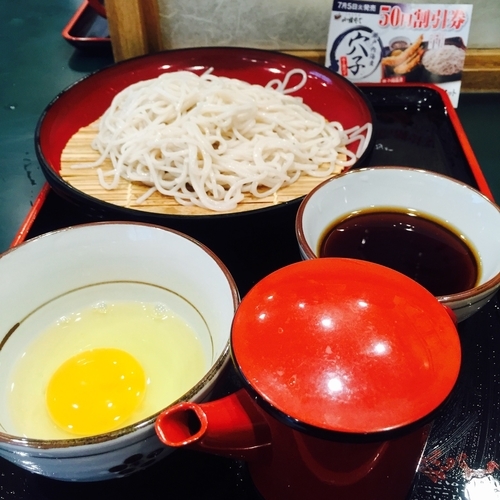 「もりたま（￥300）」@小諸そば 六本木店の写真