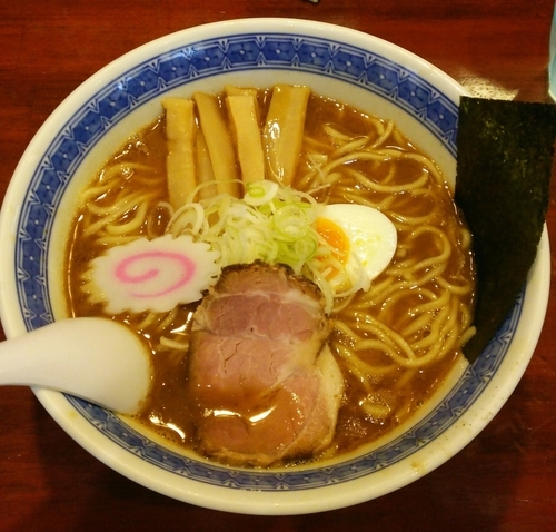 「らーめん700円」@つけ麺 石ばしの写真