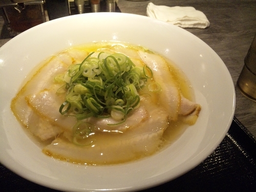 「枯本節塩そば　850円」@中華そば 鍾馗 長野店の写真