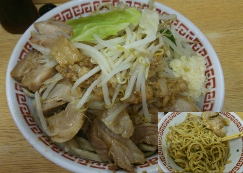 「[限定]量産型冷まし中華　小豚　850＋50円」@ラーメン二郎 環七新新代田店の写真