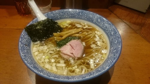 「手揉み中華蕎麦、醤油、細ストレート麺」@麺処 ほん田の写真