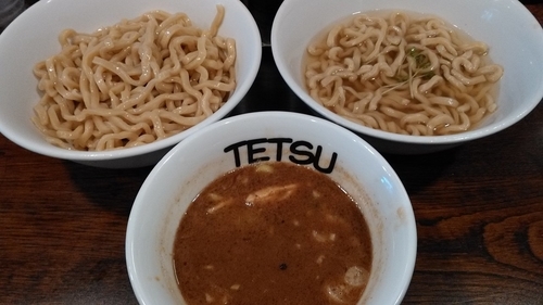 「強麺つけあつ」@つけめんTETSU 千駄木本店の写真