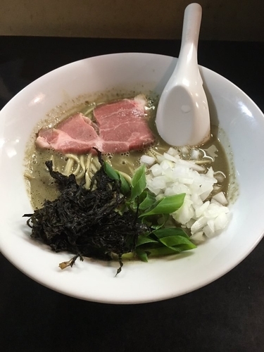 「濃厚そば780円+和え玉200円」@麺処 晴の写真