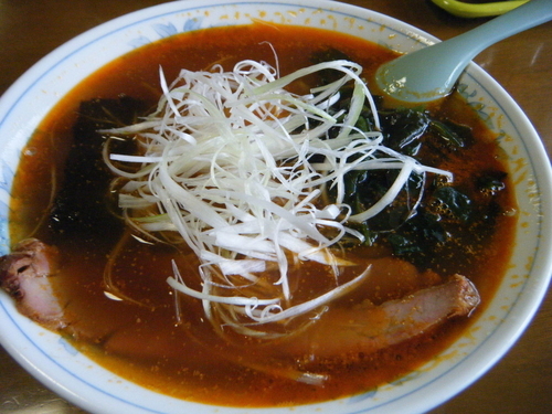 「ごまらーめん650円」@手打中華 鈴木食堂の写真