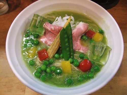 「【限定】冷やしピースら～めん（870円）」@めん屋 平右衛門の写真