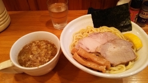 「つけ麺大盛 太麺」@麺道 GENTENの写真