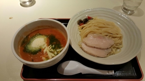 「トマトチーズつけ麺」@大勝軒ROSSO－ロッソ－の写真