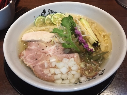 「冷やしあご出汁らーめん」@麺のようじの写真