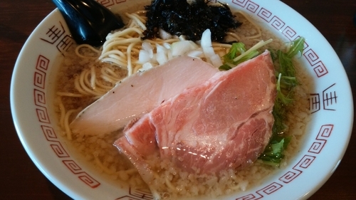 「背脂中華蕎麦750円」@中華蕎麦 志の写真