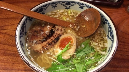 「和風ラーメン」@銀座 梵天の写真