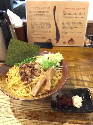 「まぜそば①」@中華蕎麦 つけ麺 一の写真