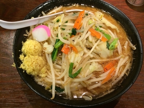 「味噌タンメン」@東京タンメン トナリ 東京ラーメンストリート店の写真