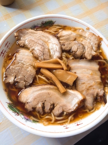 「大盛チャーシューメン 430¥」@中華そば すずきの写真