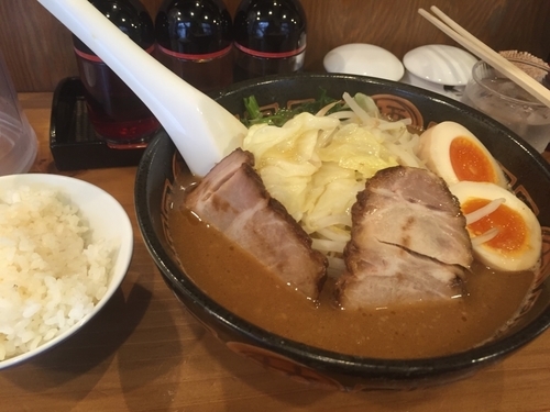 「紅みそ福ラーメン」@麺処 みそ福の写真